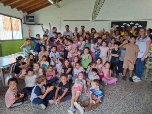 Garate: “Después de mucho trabajo, logramos resolver el transporte para la Escuela Agraria N°1”