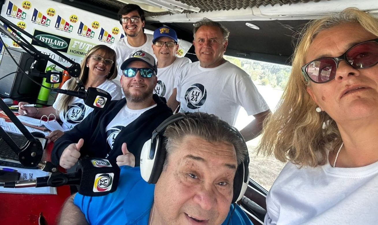 LU24 puso primera e inició la transmisión del concurso de Echegoyen