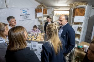 Se inauguró la muestra de panaderías en la Fiesta Provincial del Trigo