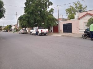 Accidente: Acompañante de motociclista derivada al hospital