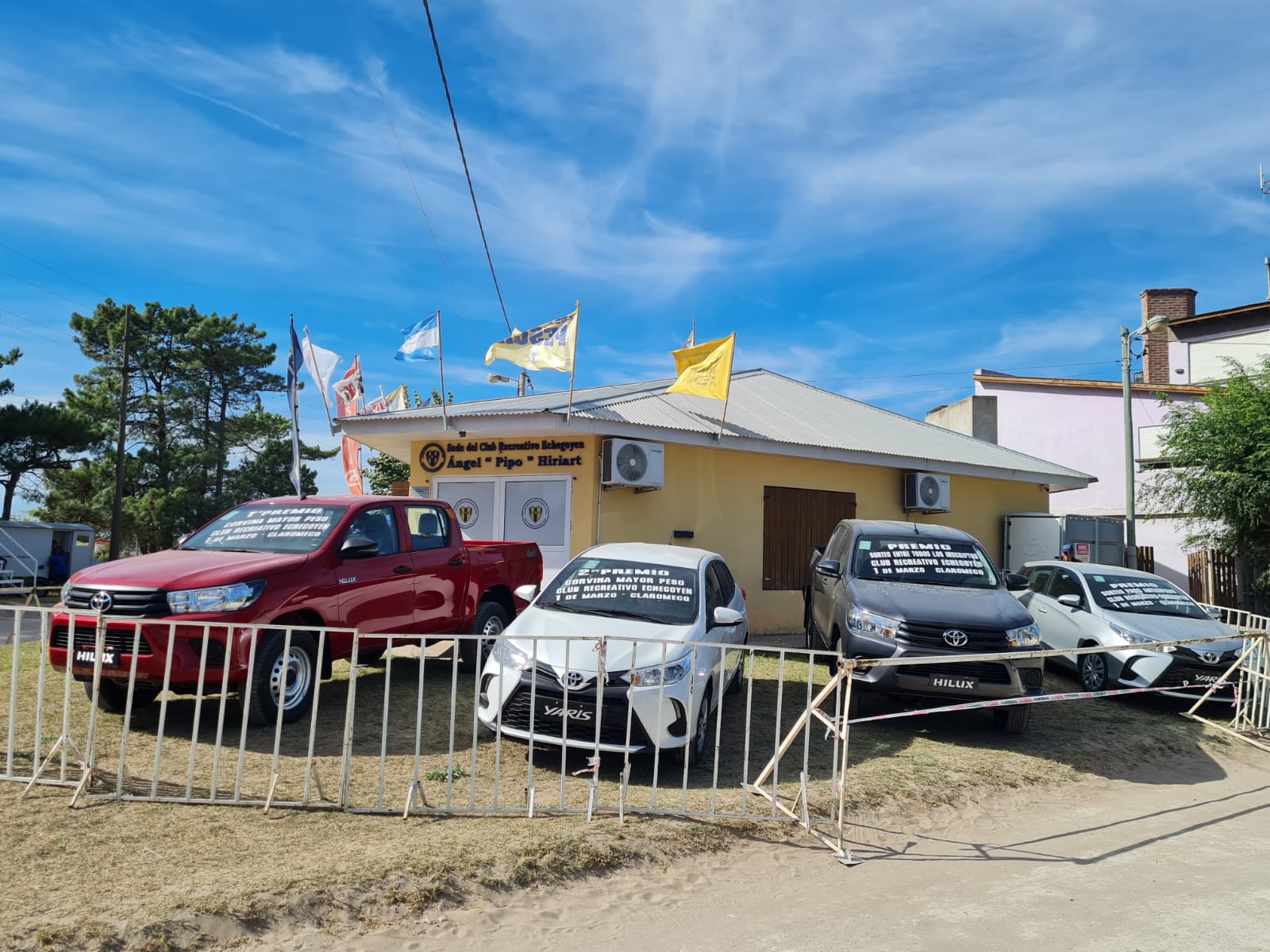 Se largó el concurso de pesca del Club Echegoyen