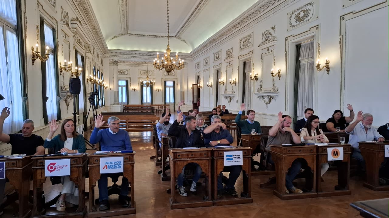 Se desarrolló la primera sesión del Honorable Concejo Deliberante