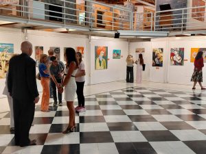Mariana Fernunson inauguró “Mil veces buenas noches” en el Mulazzi