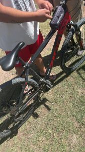Encontraron la bici robada en el Bingo