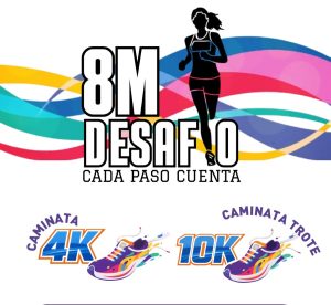 Gonzales Chaves se prepara para la primera edición del “8M Desafio: cada paso cuenta”