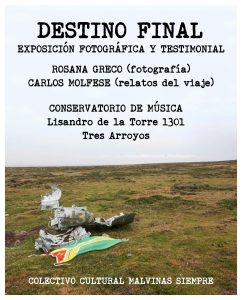 “Destino Final” de “Malvinas Siempre” en el Conservatorio