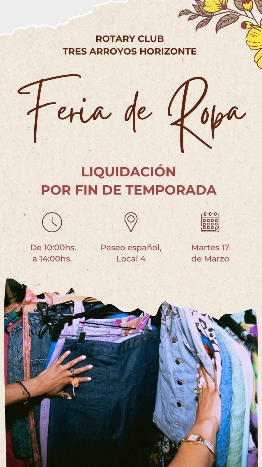 Este martes se realizará la Feria del Rotary Horizonte