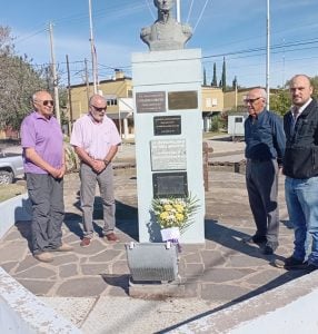 Homenajearon a Guillermo Brown en el 169° aniversario de su fallecimiento