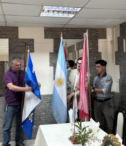 Rotary Club Tres Arroyos recibió a su gobernador Santiago Suescum