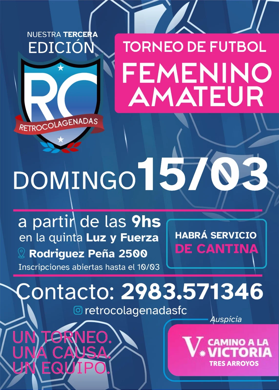 Femenino Amateur: Retrocolagenadas prepara su tercer Torneo de Fútbol 5