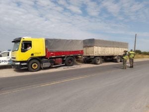 (video) CPR San Cayetano: operativos de seguridad en la ruta para camiones