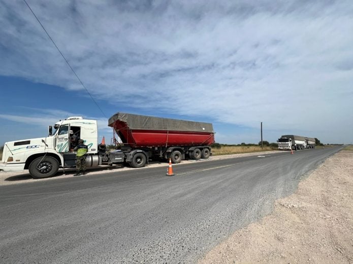 (video) CPR San Cayetano: operativos de seguridad en la ruta para camiones
