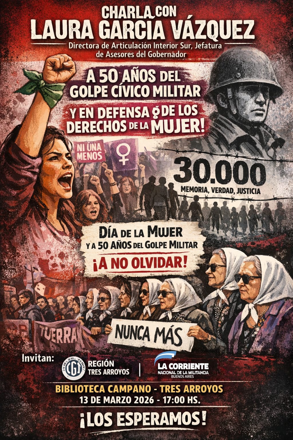 (audio) Laura García Vázquez encabezará una jornada por la Memoria en la Biblioteca Campano