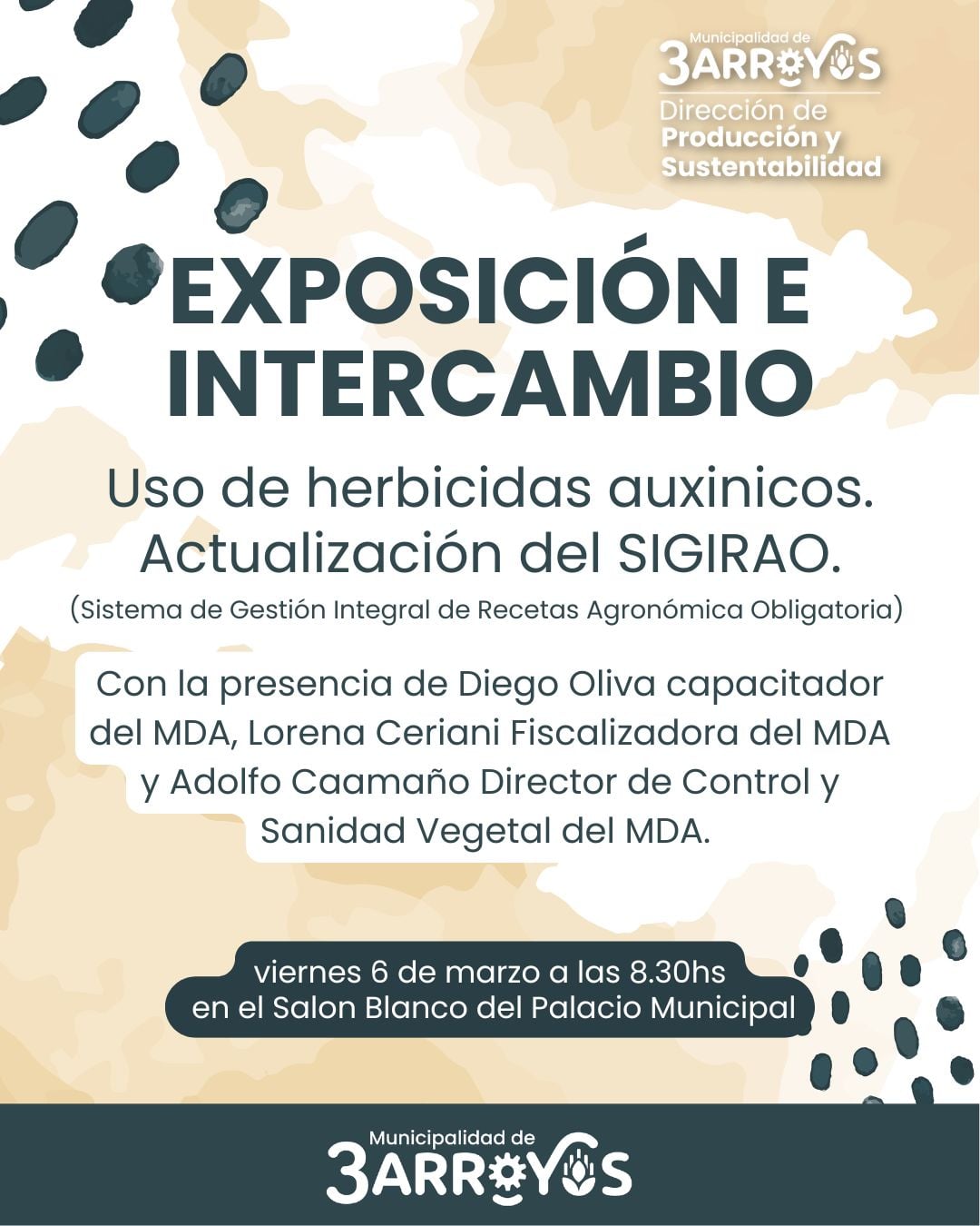 Charlas informativas sobre la producción de Trigo