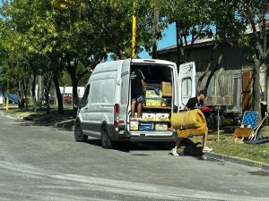 (videos) Los preparativos para la Fiesta del Trigo en fotos y videos