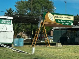 (videos) Los preparativos para la Fiesta del Trigo en fotos y videos