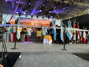 Garate en la inauguración: “Esta es la Fiesta de toda la comunidad, cuidémosla” (audio)