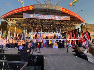 Garate en la inauguración: “Esta es la Fiesta de toda la comunidad, cuidémosla” (audio)