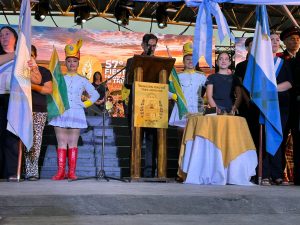 Garate en la inauguración: “Esta es la Fiesta de toda la comunidad, cuidémosla” (audio)