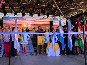 Garate en la inauguración: “Esta es la Fiesta de toda la comunidad, cuidémosla” (audio)