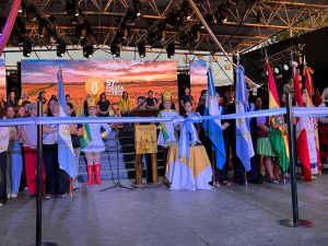 Garate en la inauguración: “Esta es la Fiesta de toda la comunidad, cuidémosla” (audio)