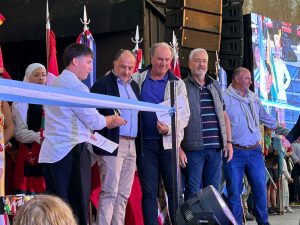 Garate en la inauguración: “Esta es la Fiesta de toda la comunidad, cuidémosla” (audio)