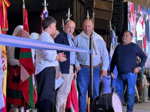 Garate en la inauguración: “Esta es la Fiesta de toda la comunidad, cuidémosla” (audio)