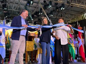 Garate en la inauguración: “Esta es la Fiesta de toda la comunidad, cuidémosla” (audio)