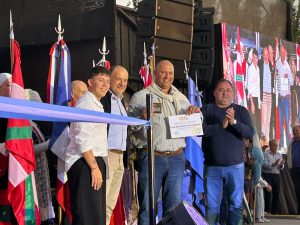 Garate en la inauguración: “Esta es la Fiesta de toda la comunidad, cuidémosla” (audio)