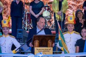 Garate en la inauguración: “Esta es la Fiesta de toda la comunidad, cuidémosla” (audio)