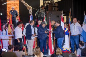 Garate en la inauguración: “Esta es la Fiesta de toda la comunidad, cuidémosla” (audio)