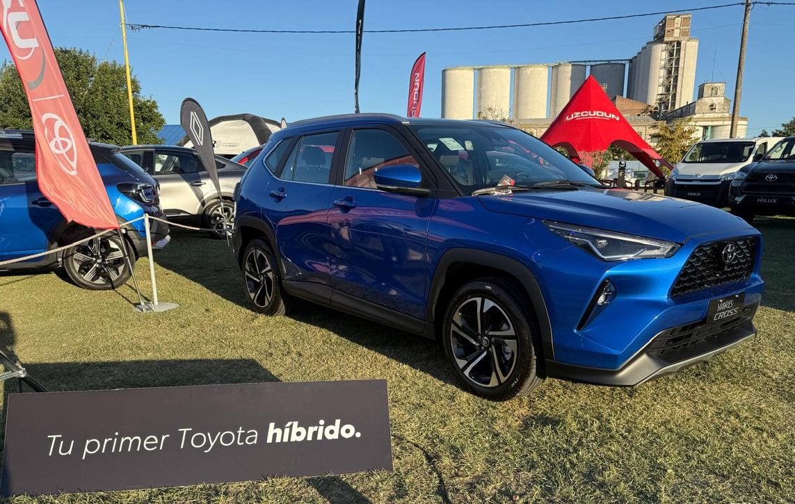 Uzcudun trajo el Yaris Cross de Toyota a la Fiesta del Trigo (audio)