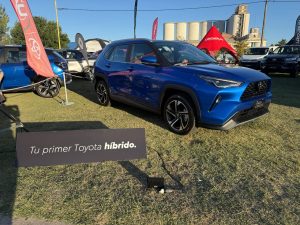 Uzcudun trajo el Yaris Cross de Toyota a la Fiesta del Trigo (audio)