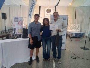 Los ganadores de la muestra comercial en la Fiesta del Trigo