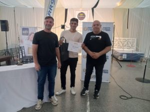 Los ganadores de la muestra comercial en la Fiesta del Trigo