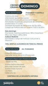 Llega a su fin la edición 57 de la Fiesta Provincial del Trigo