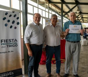 Fiesta del Trigo: reconocimiento y premio a los actores vinculados al cereal