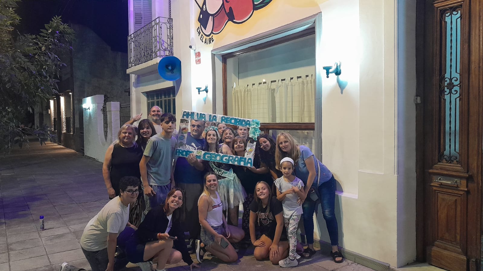 Lucía se recibió de Profe de Geografía