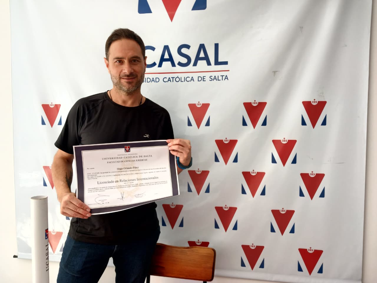 Se recibió Hugo en la UCASAL