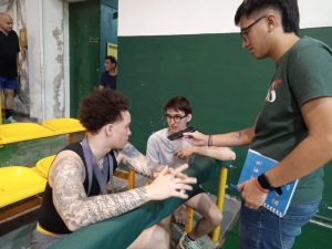 (audio) Refuerzo de lujo: el estadounidense, Tre Baumgardner, ya entrena en Costa Sud