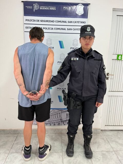 San Cayetano: un detenido por venta de estupefacientes