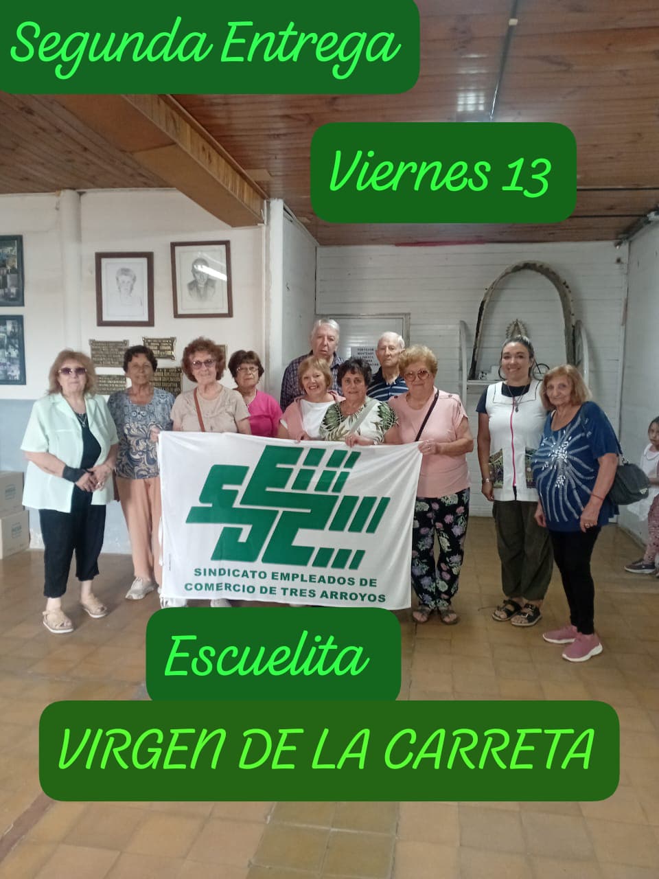 Donaciones de los Jubilados de Empleados de Comercio