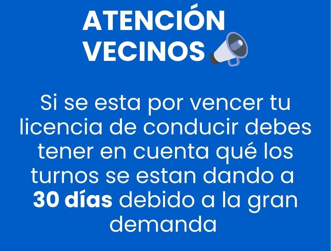 Renovación de Licencias de conducir: recomiendan sacar turno con anticipación  