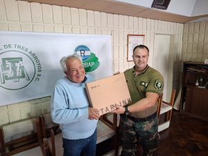 (audio) La Sociedad Rural entregó equipo de conectividad satelital al CPR local