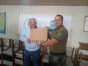 (audio) La Sociedad Rural entregó equipo de conectividad satelital al CPR local