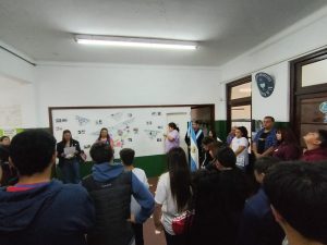 “Florecerán Pañuelos”, Acto por el Día de la Memoria en la Secundaria Agraria 1