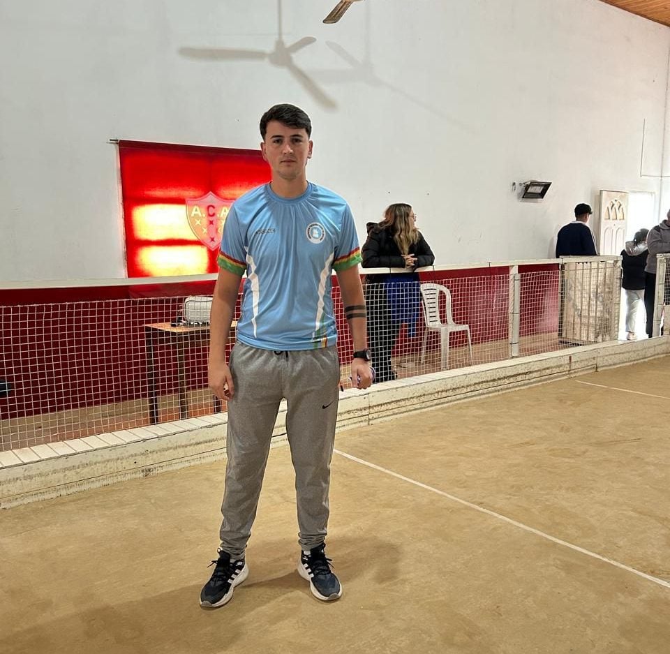 Bochas: Martín Aristain Rey ganó el zonal y clasificó al Provincial de 1ª categoría