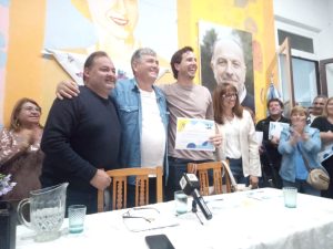 (audio)Alejandro Barragán asumió su segundo mandato al frente del peronismo tresarroyense
