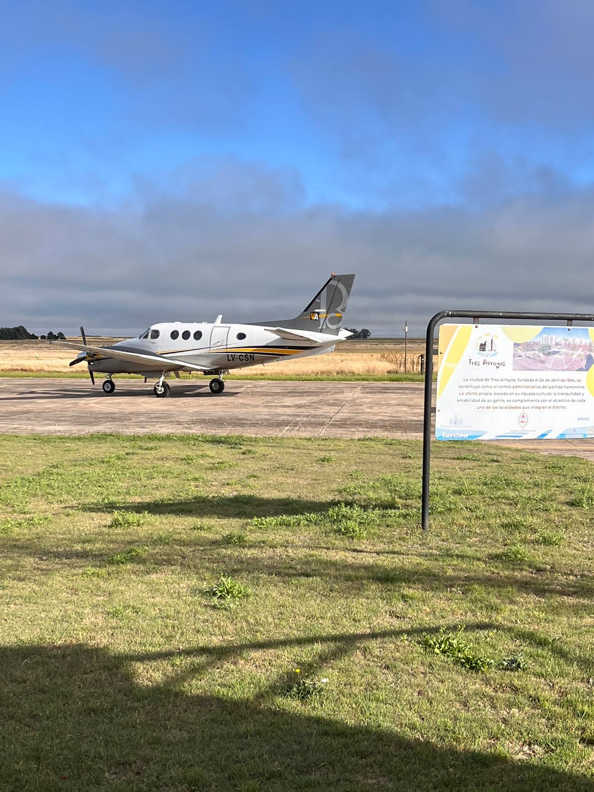 Tres Arroyos, a la altura: Garate valoró el cambio de postura de los concejales que aprobaron los vuelos