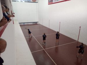 Torneo de pelota a paleta en el trinquete de Huracán
